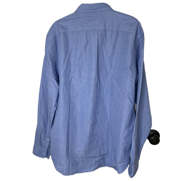 NEW WITH TAGS J. Crew Blue Broken-in Classic Organic Cotton Oxford Shirt Large - Picture 2 of 5